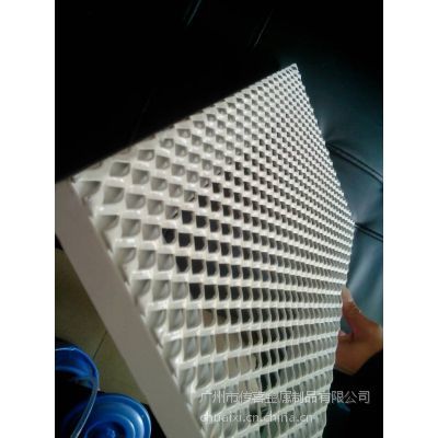 標準菱形鋁網格板 幕墻與吊頂裝飾的優選材料及專業生產廠家